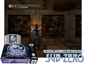 Mortal Kombat Mythologies - Sub-Zero (Europe) Cover